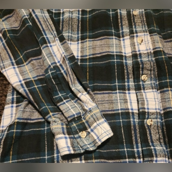 American Eagle Outfitters Women’s Mid-Weight Multi Colored Flannel Size Large - Picture 5 of 7